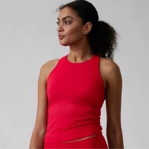 New with Tags Athleta Red Maldives Bra Cup Tankini 38B/C